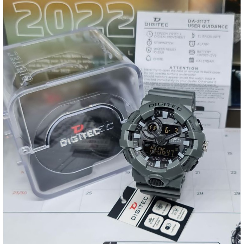 Digitec 2112 Jam Tangan Pria Terlaris Tahan Air Bisa COD