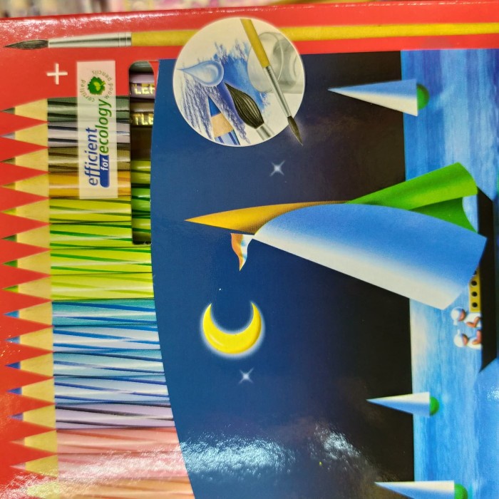 

Berkualitas Pensil Warna 24 Staedtler Gilaa!!!