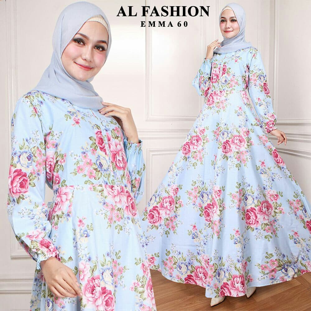  Baju  Gamis  Terbaru Shopee  Jilbab Voal