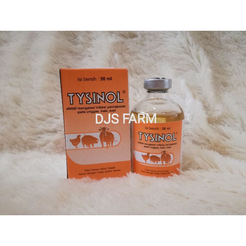 Tysinol 50ml obat batuk pilek infeksi pernapasan hewan Tysinol 50ml obat batuk pilek infeksi pernapasan hewan