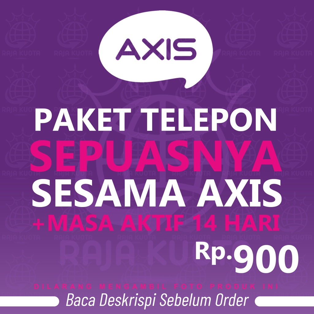 Paket Telpon Nelpon Axis Sepuasnya Unlimited Ke Sesama Axis