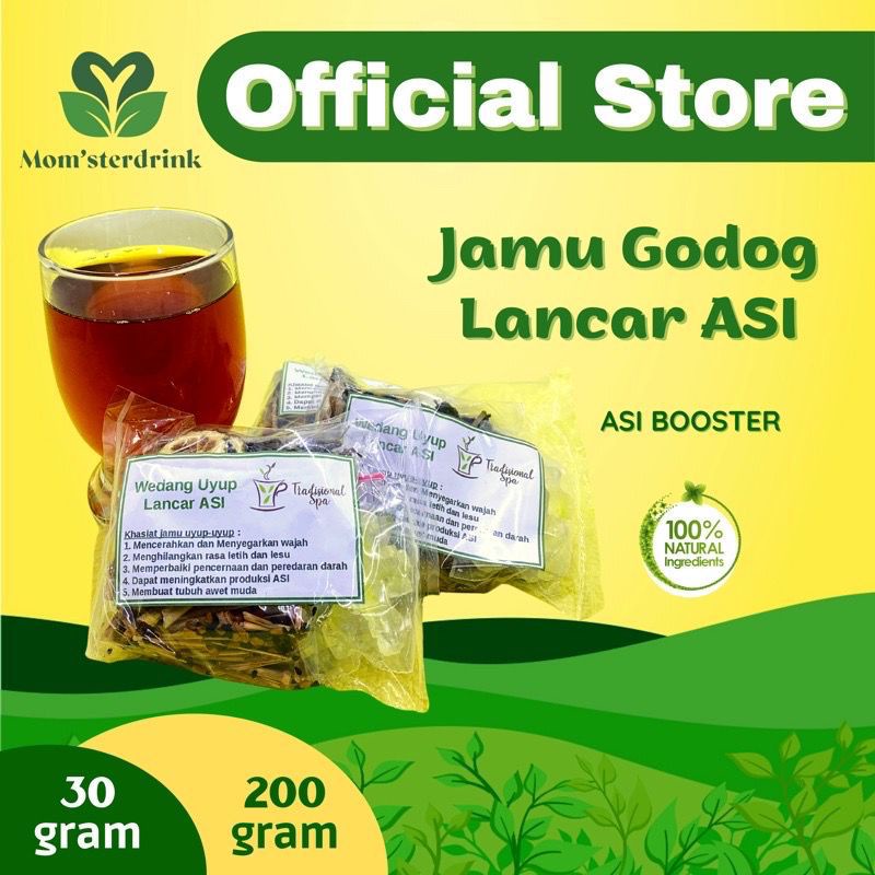 

ASI Booster - Minuman siap seduh sari Daun Katuk & Daun Kelor + gula batu