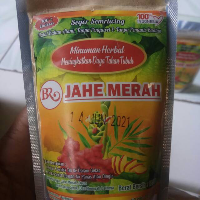 

Jamu jahe merah