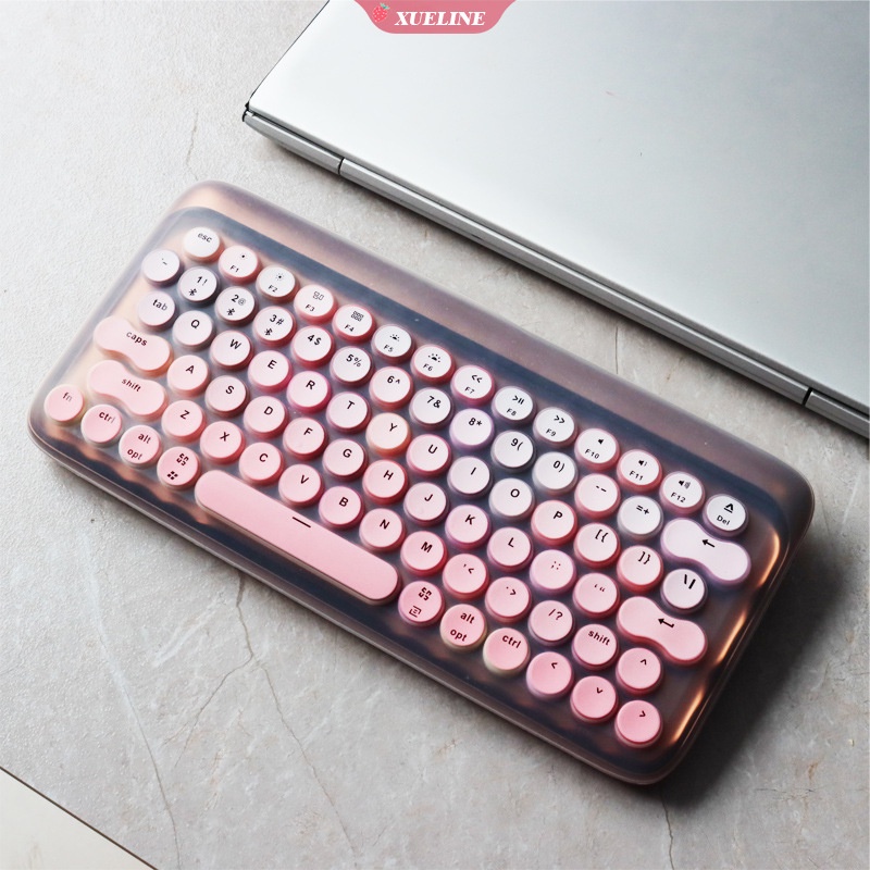 Dot Luofei Dot Skin Cover Pelindung Keyboard Laptop Bahan Silikon