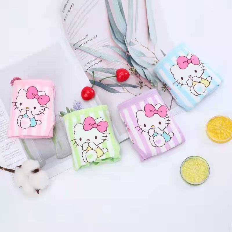 [COD]  Celana Dalam Anak Perempuan Segiitiga Motif Hello Kitty Bahan Katun - CD Anak Murah