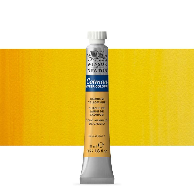 

CAT AIR COTMAN WATER COLOUR TUBE 8 ML CADMIUM YELLOW HUE WINSOR & NEWTON