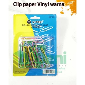 

Paper Clip / Klip WARNA V-tech JUMBO