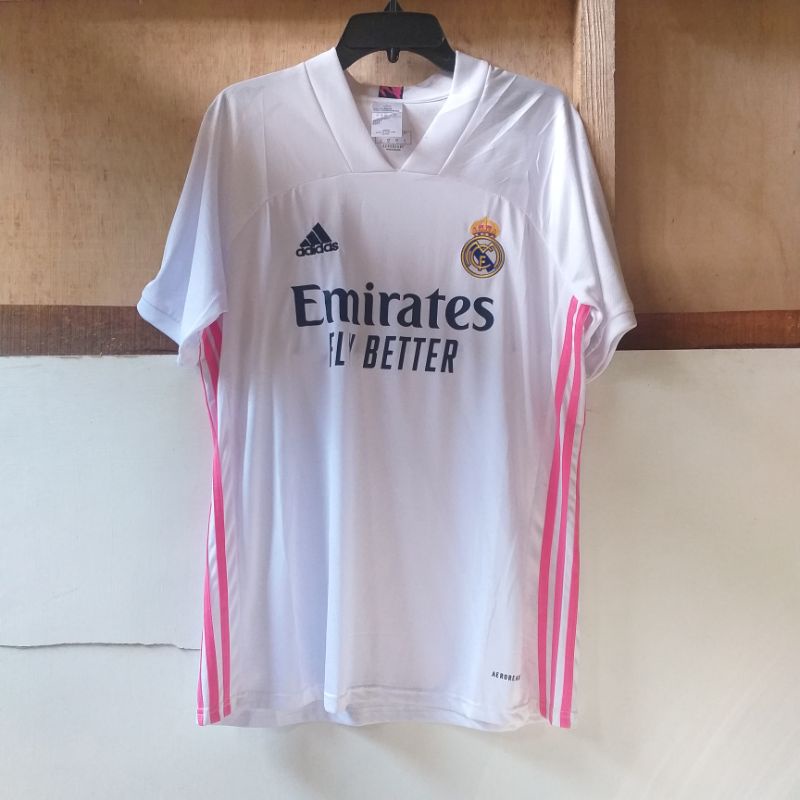 Jersey Real Madrid Home 2020-2021 Baju Bola 20-21 Official Import