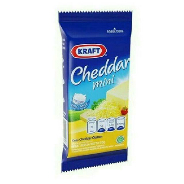 

Keju Cheddar Mini 30g