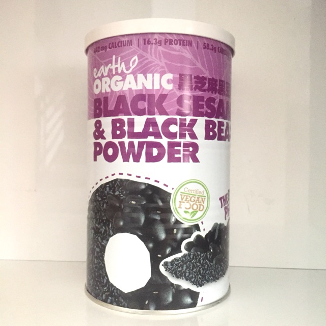 

Earth Living Organic Black Sesame & Black Bean Powder 500gr