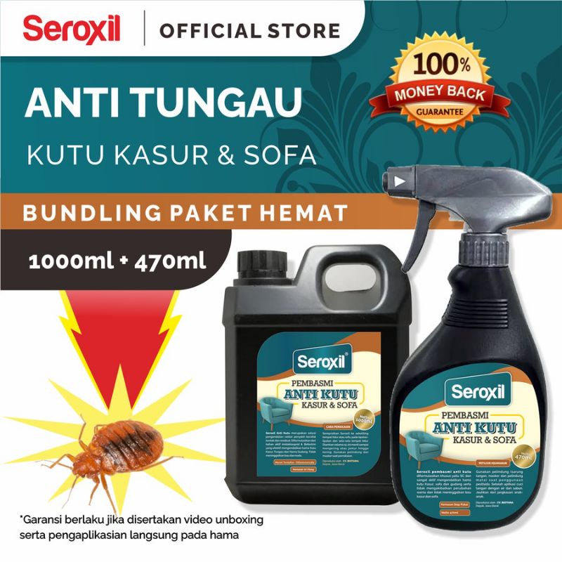 seroxil Anti tungau/ pembasmi kutu busuk di kasur