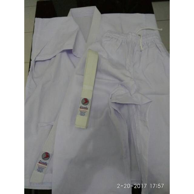 Promo Baju seragam karate Ziyada pemula pakaian tegi gi judo aikido jujitsu Murah