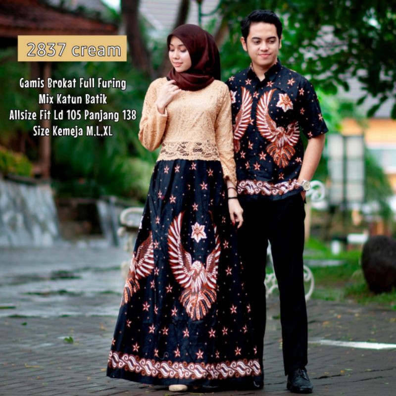 Jual Couple Batik Couple Baju Sarimbit Batik Baju Pesta Batik Baju