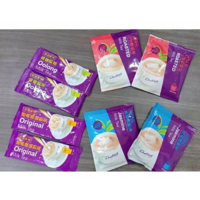 

CHATIME MILK TEA SERIES ORI TAIWAN 20 GR - JASMINE [sachet]