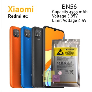 (P) Batre Battery Baterai Original Xiaomi BN56 Redmi 9C