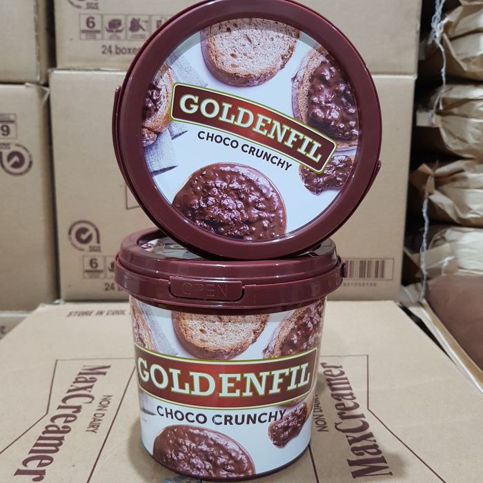 

Murah GoldenFill Selai Coklat Choco crunchy 1 KG bkn chocomaltine ovomaltine Diskon
