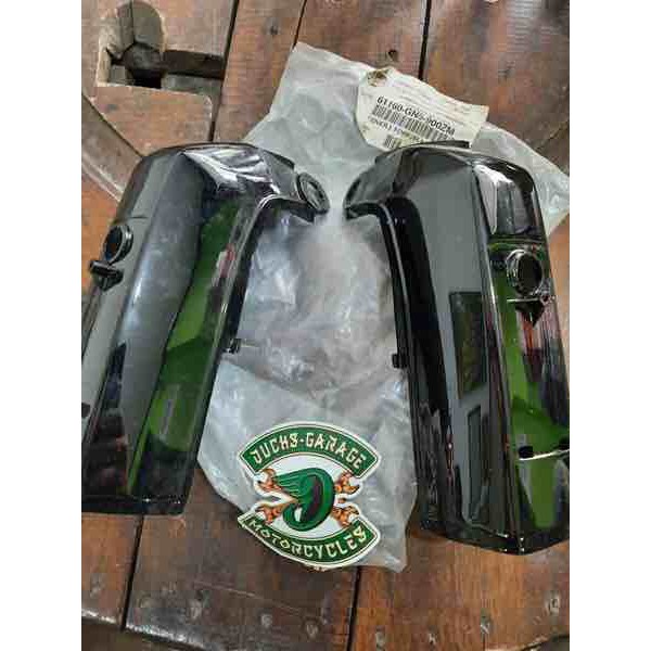 Cover tutup shock shockbreaker depan honda astrea prima original HITAM