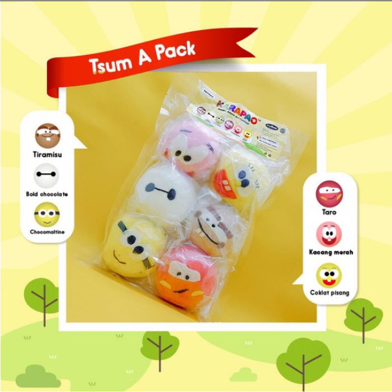 

Bakpao Karakter by Kyurifood-Karapao Tsum A Pack