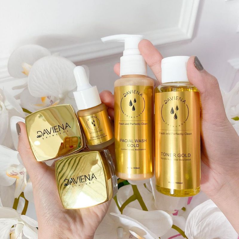 GOLD SERIES DAVIENA SKINCARE//PAKET FLEK/MELASMA-3