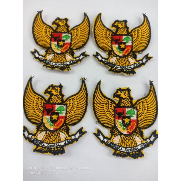 PACTH BET BURUNG GARUDA/LOGO BORDIRAN BURUNG GARUDA.