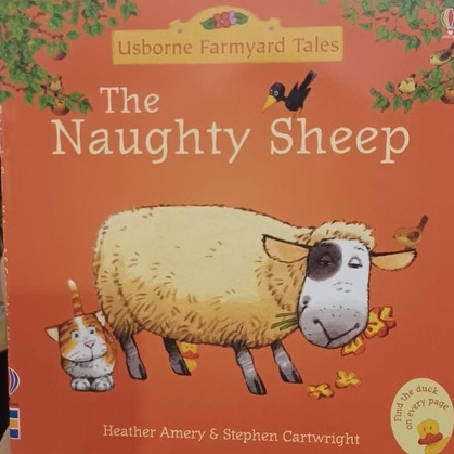 THE NAUGHTY SHEEP Usborne Farmyard Tales and First Experiences Story Book Buku Impor Anak Buku Cerita Bahasa Inggris