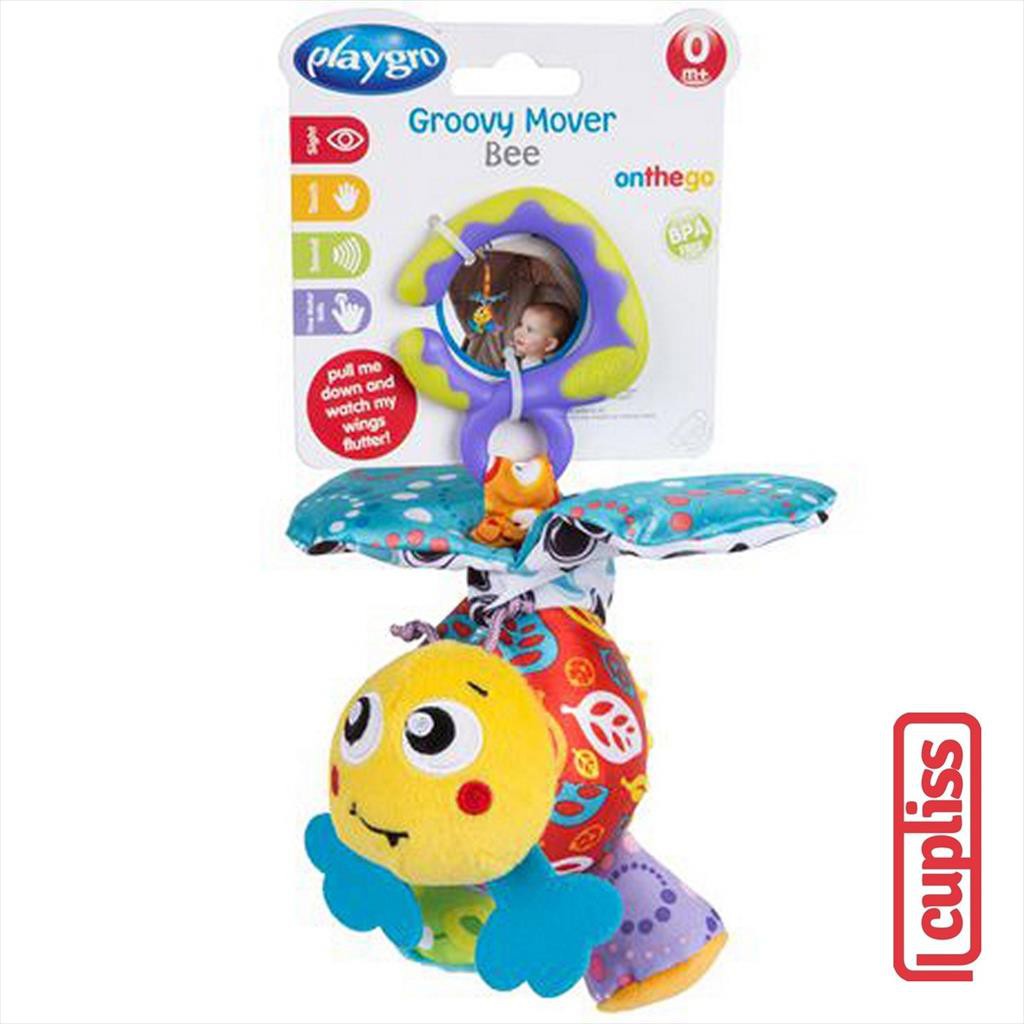 Playgro 121301 Groovy Mover Bee New Mainan Bayi