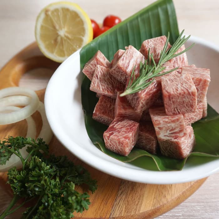 

Saikoro Beef Cube Grade B 500g - 1KG