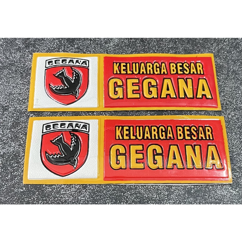 Sticker Plat Gegana - Stiker Plat Gegana - Stiker Gegana Motor