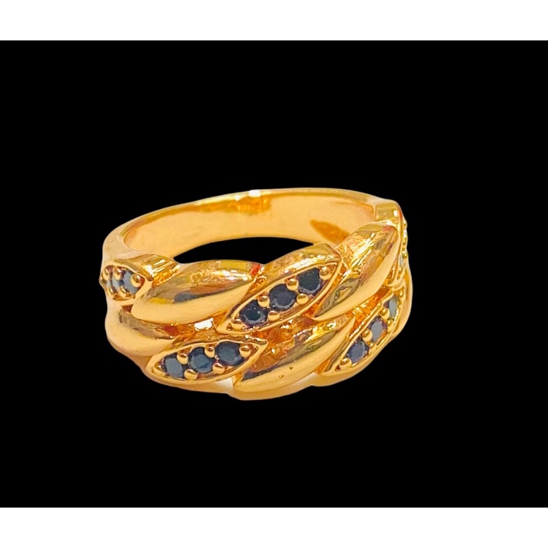 Cincin wanita // cincin lapis emas // cincin replika berlian // cincin permata // cincin ring