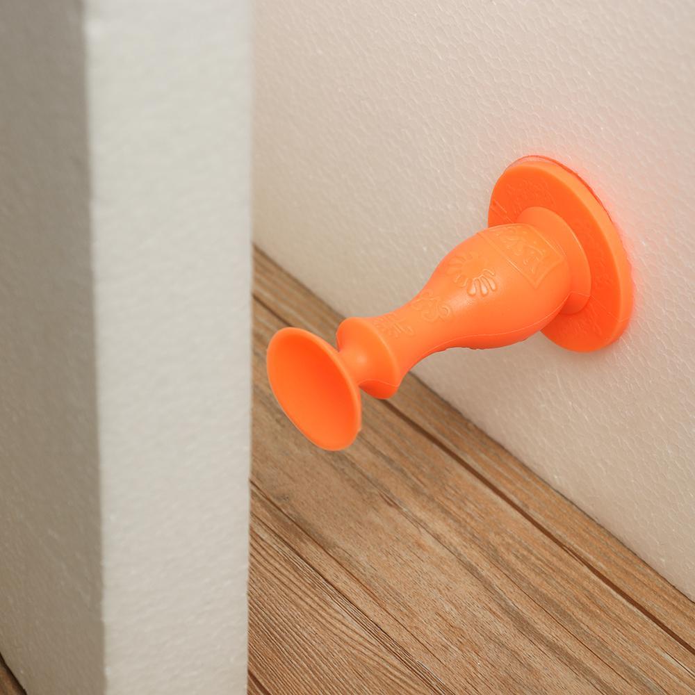 Penahan Pintu Nanas Tersembunyi Hisap Kuat Silicone Self Adhesive Doorstop