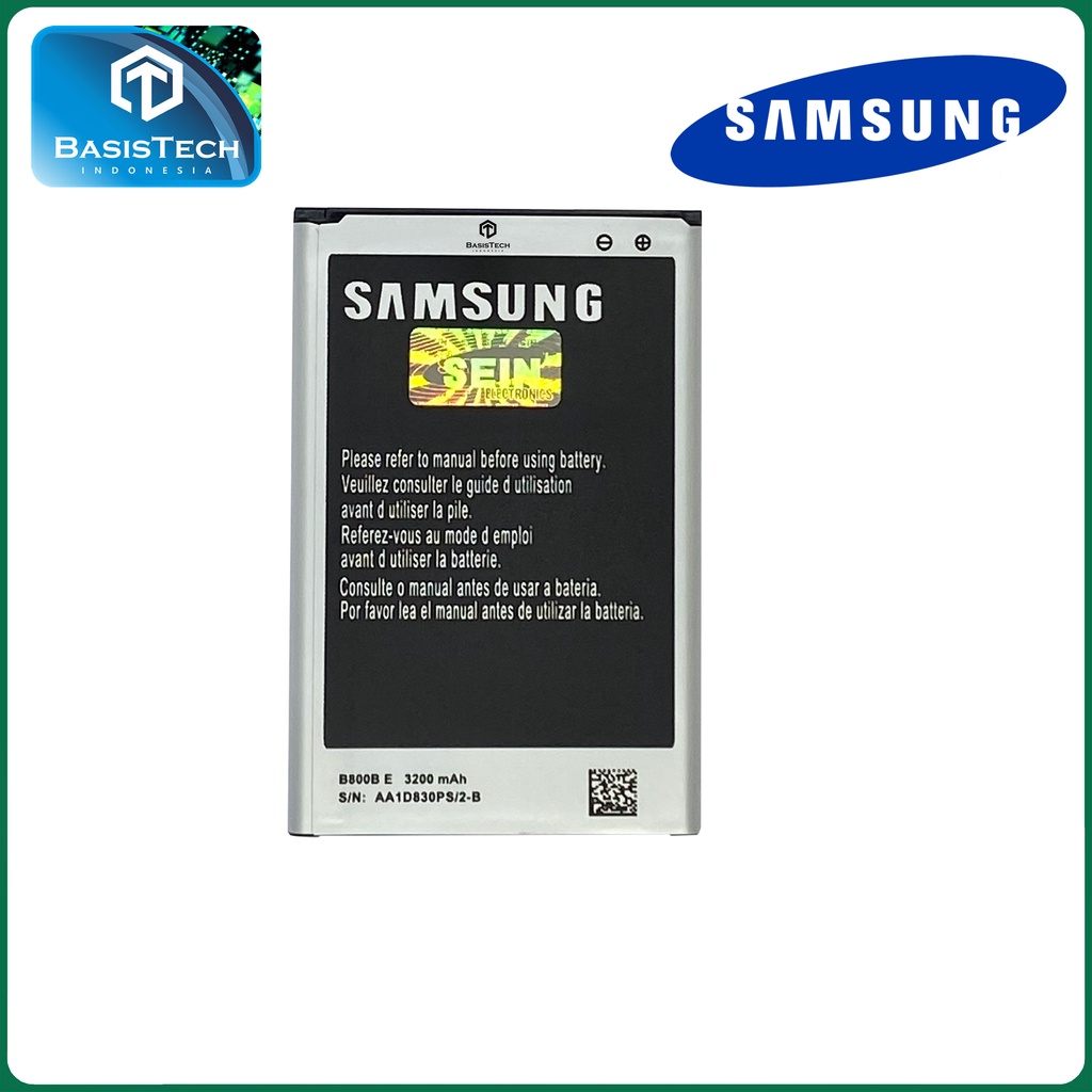 BATERAI SAMSUNG GALAXY NOTE 3 N9000 N9002 N9005 N9006 - B800BE - ORI99