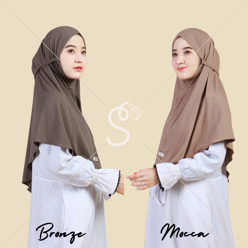 BERGO MARYAM JERSEY / JILBAB BERGO JERSEY /HIJAB BERGO JERSEY / BERGO TALI JERSEY / ADIBA INSTANT