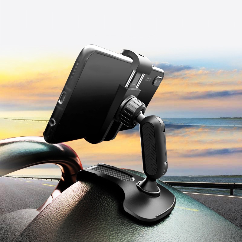 180 degree rotatable car phone holder Silicone protective pad phones stand Multi-position use bracket Automotive Related Products