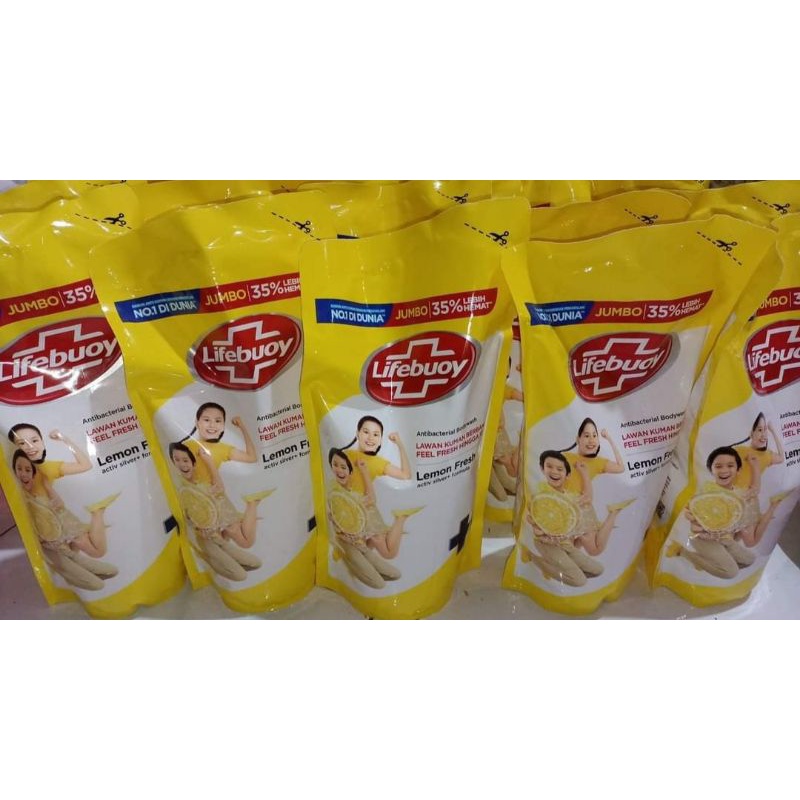 Lifebuoy body wash  sabun cair 850 ml kemasan baru