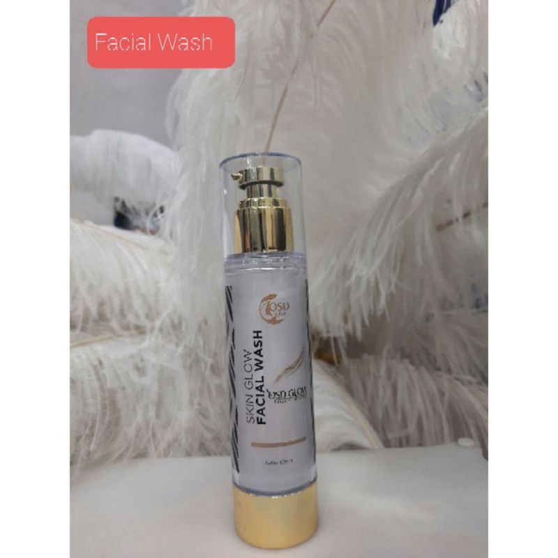 Facial wash osd glow || Olla skin daily || Olla shopping depok