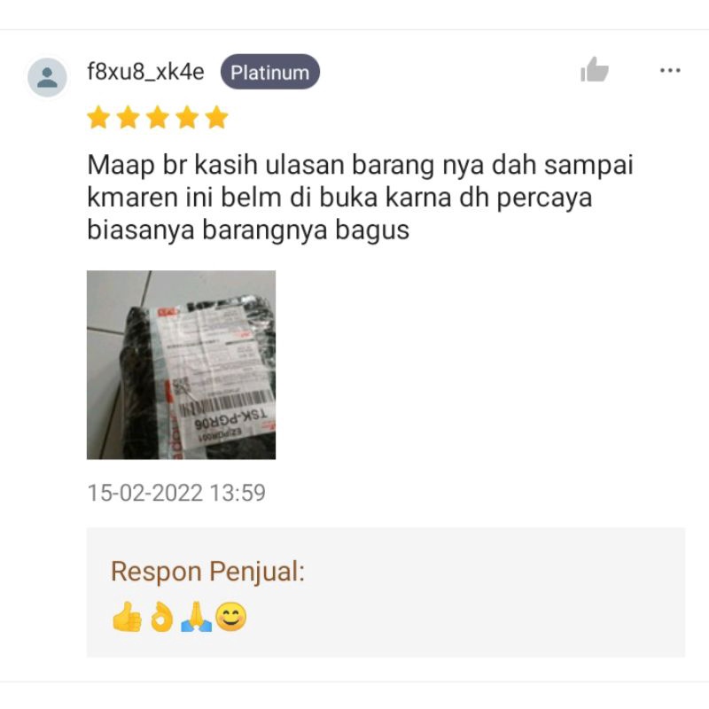 Comet Sarung Tangan Putih Bekas 1 Lusin