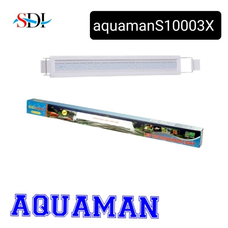 AQUAMAN WP P1000 3X LAMPU AQUARIUM LAMPU LED AQUARIUM AQUASCAPE