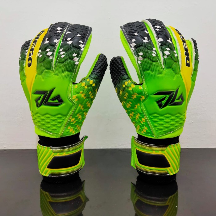 ✨ BISA COD ✨ SARUNG TANGAN KIPER DEWASA TULANG DIEGO ARGOS GRN/BK - FREE KAOSKAKI - 8