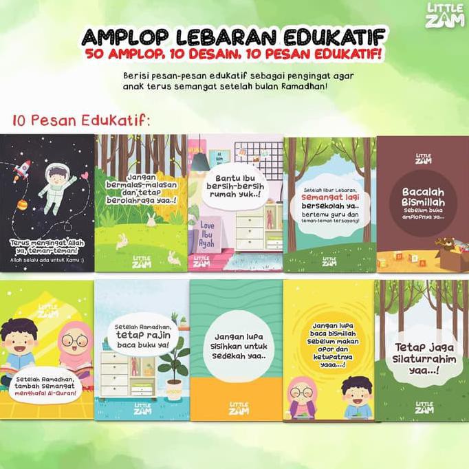 

Produk Unggulan Amplop Lebaran Little Zam