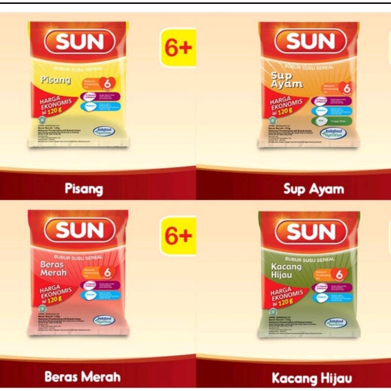 SUN Bubur Sereal 120gr