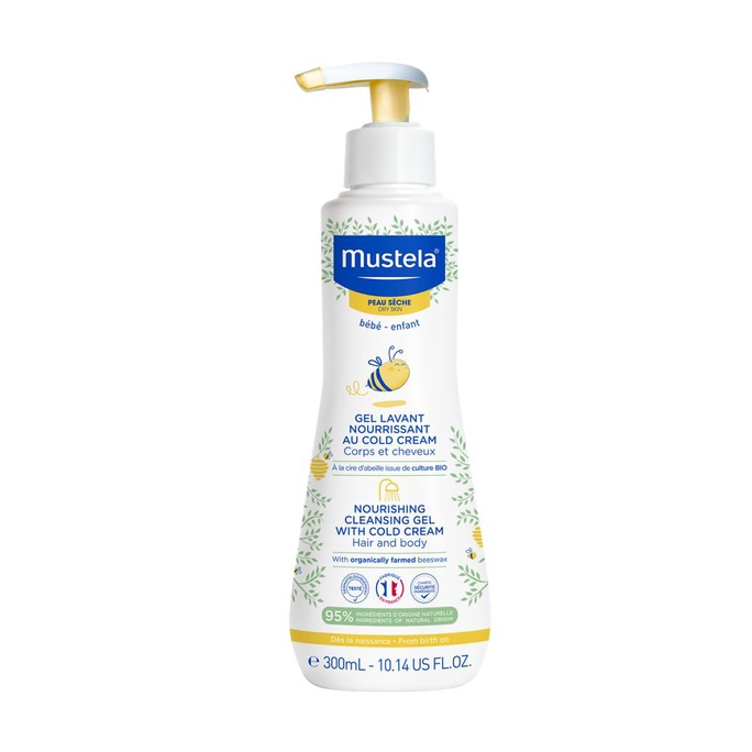 MUSTELA NOURISHING GEL WITH COLD CREAM 300ML