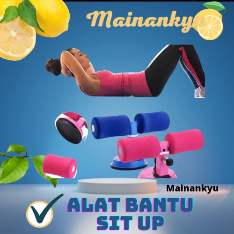 (MAINANKYU) Penahan Kaki Sit Up / Alat Bantu Sit up alat olah raga Alat fitness warna random