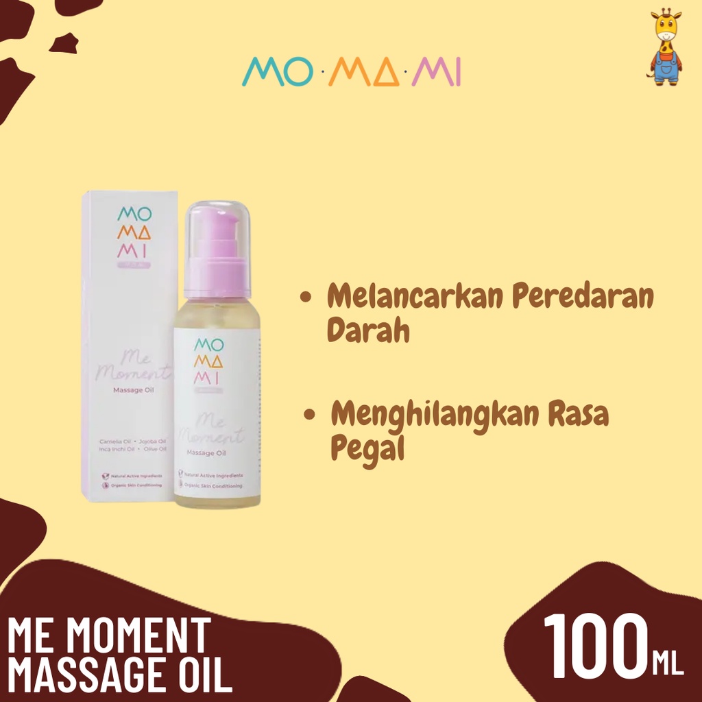 Momami Me Moment Massage Oil 100ml