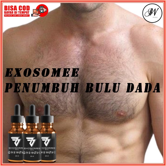 STOK TERBATAS!! exosome oil serum original penumbuh bulu dada brewok penebal alis