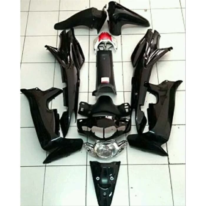FULL BODY SUZUKI SHOGUN 125 R WARNA HITAM