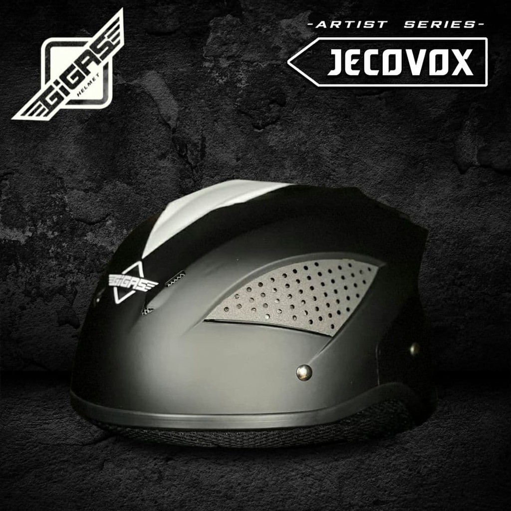 HELM SNI Sepeda GIGAS x JECOVOX - Hitam