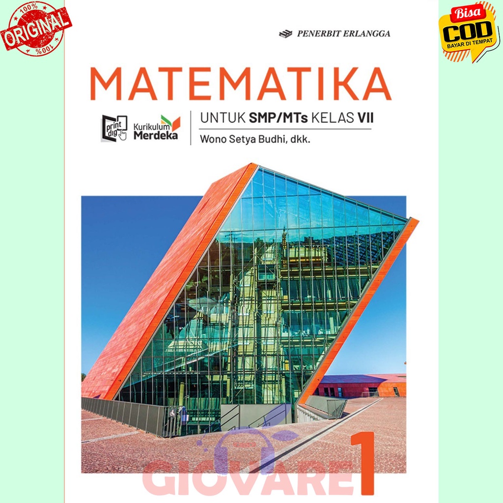 Jual Buku Matematika Kelas 7 Erlangga Kurikulum Merdeka Matematika Smpmts Kls7km Shopee 2734