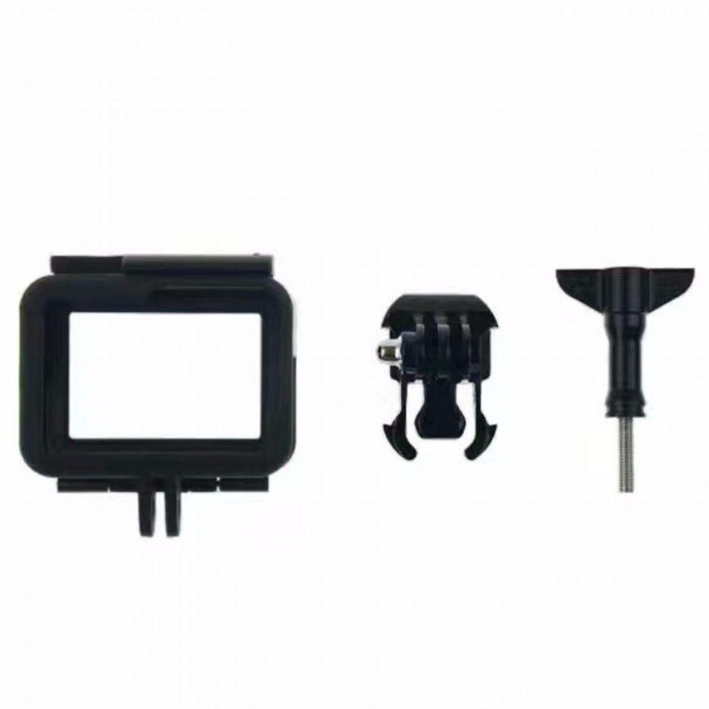Case Bumper for Kamera GoPro Hero 5/6/7 Plastic Protective Side Frame Casing Plastik Camera Go Pro