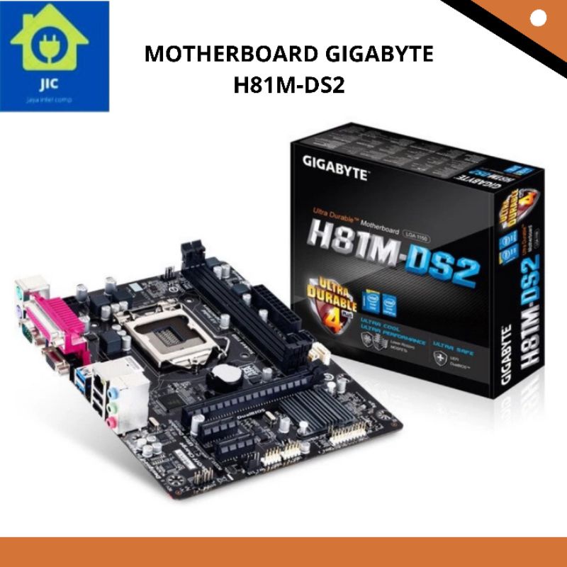 MOTHERBOARD GIGABYTE H81M-DS2