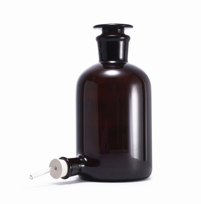 Amber Specimen Jar Bottle / Botol Spesimen Kaca Coklat Keran 2500ml